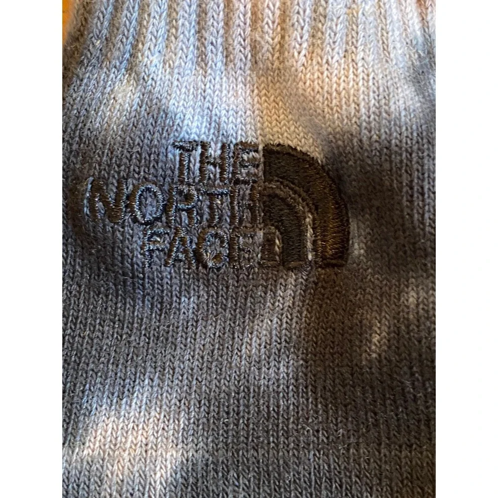 The North Face Tie Dye Ankle Socks Black Blue Earth Tones Logo 3pk‎ Individual